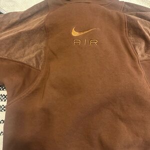 Nike Brown Corduroy Sweatshirt
